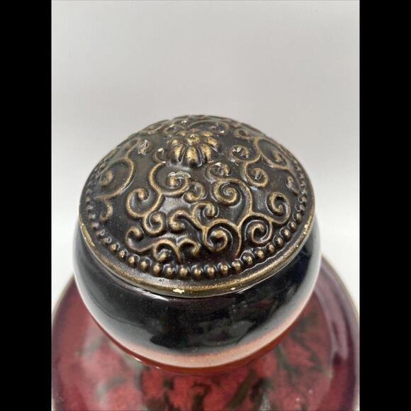 Paul Ray Signed Pottery Seagrove NC Bred Drip Glaze Unique - Picture 2 of 7